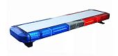 Маяк проблесковый светодиодный дорожная автомобильная мигалка стробоскоп красно-синий 970 мм на крышу для спецтехники автомобиля, автобуса, грузовика