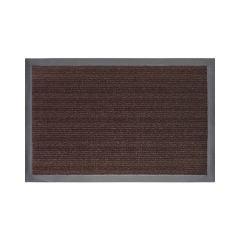 Грязезащитный влаговпитывающий коврик ворсистый с ворсом 800х1200мм 80х120 см коричневый 